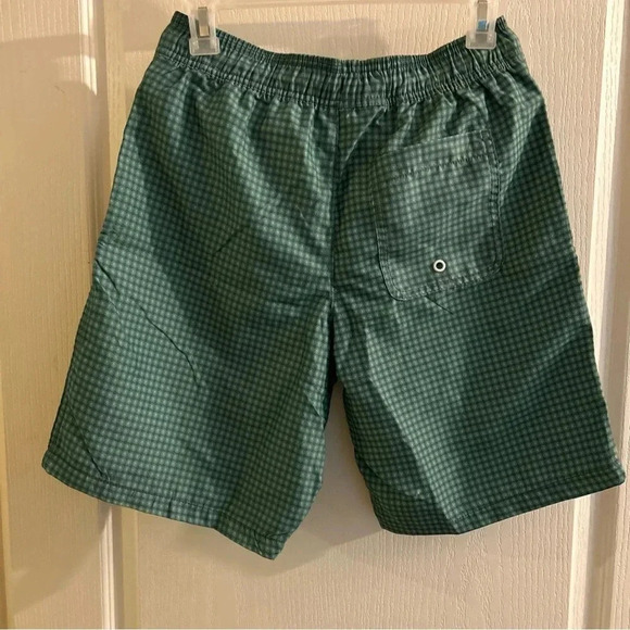 Amazon essentials size small green printed lined quick dry swimming shorts NWT - Picture 4 of 5
